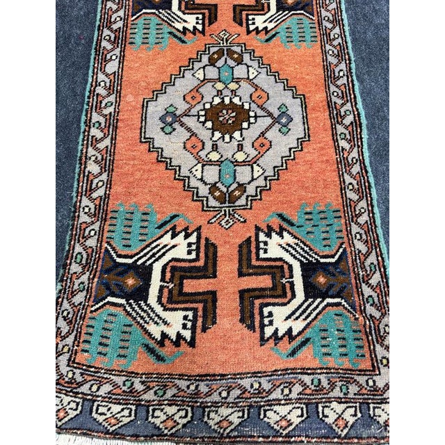 Contemporary Turkish Yastik Rug 1'8" x 3'4" For Sale - Image 3 of 5