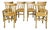 Beechwood Bistro Chairs from Luterma, France, 1950, Set of 6 For Sale
