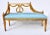 Louis XVI French Recamiere Bench Settee For Sale - Image 12 of 12
