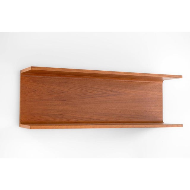 Wall Shelves by Pedersen & Hansen, 1960s, Set of 2 For Sale - Image 6 of 6