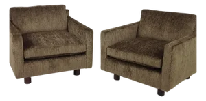 Mid-Century Modern Lounge Chairs - A Pair