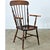 Brown English 19th Century Carved Elm Windsor Chair For Sale - Image 8 of 12