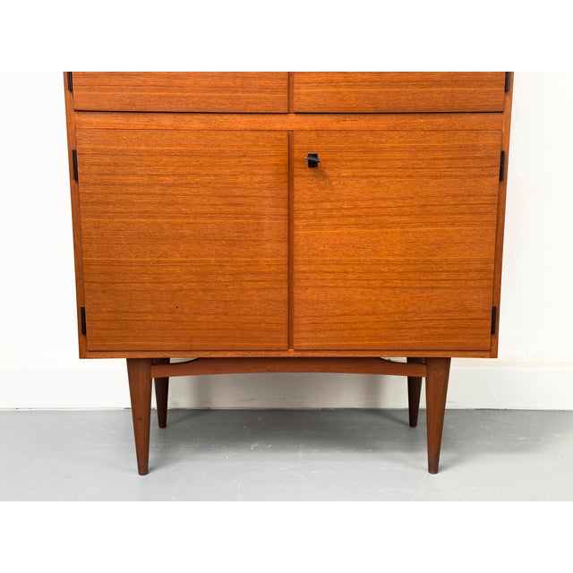 Purple Vintage Teak Cabinet, 1963 For Sale - Image 8 of 18