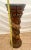 Antique Italian Style Column Bust Plant Stand Pedestal Hand Carved Solid Wood For Sale - Image 9 of 12