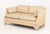 Pair of American Striped Pattern Fabric Upholstered Sofas For Sale - Image 16 of 16
