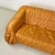 Italian Modern Caramel Leather Piumino Sofa attributed to De Pas, Durbino & Lomazzi, 1970s For Sale - Image 9 of 14