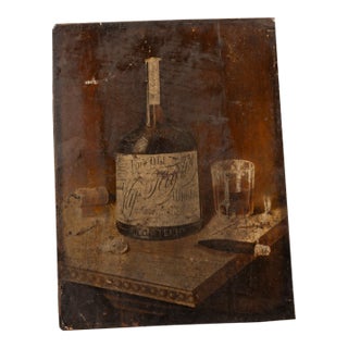 Pre-Prohibition K. Y. Taylor Whiskey Advertising Sign For Sale