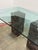 Vintage Faux Marble With Tempered Glass Dining Table For Sale In San Francisco - Image 6 of 12