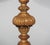 19th Century 19th Century French Louis XIV Style Carved Wooden Candlestick Lamp For Sale - Image 5 of 17