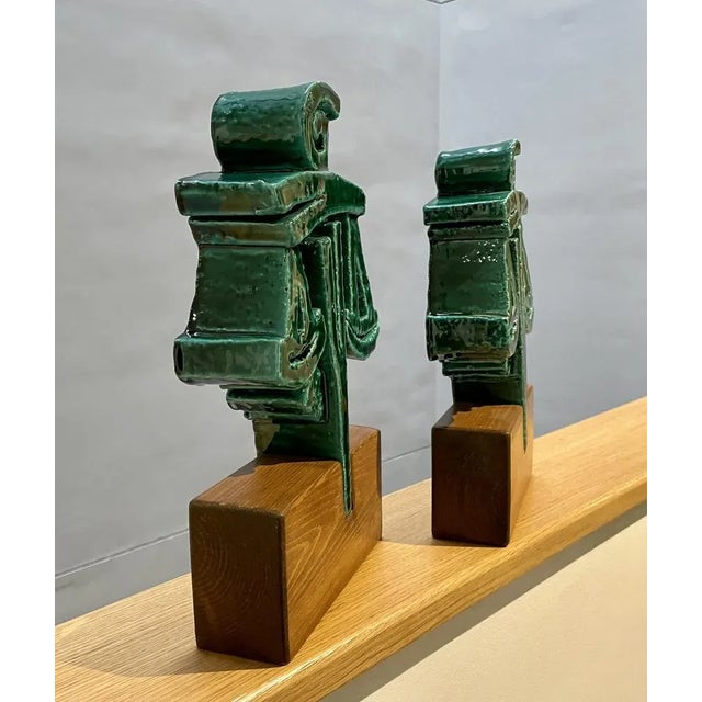 1970s Vintage La Justicia Sculptural Works by Equipo Crónica, 1970s, Set of 2 For Sale - Image 5 of 11