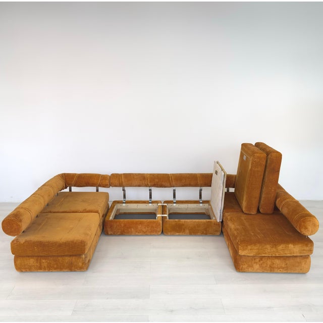 Italian Modular Sofa, 1970s For Sale In New York - Image 6 of 18