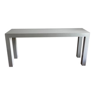 Postmodern Parsons Console Table For Sale