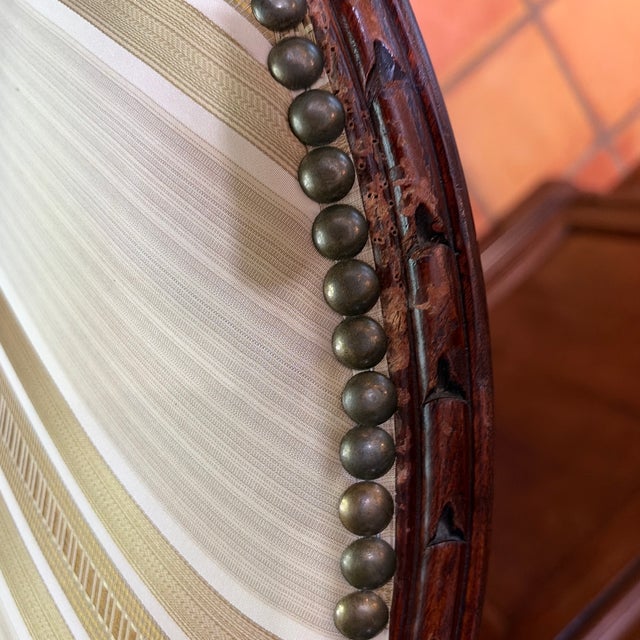 Late 20th Century Wing Accent Chair For Sale - Image 12 of 12
