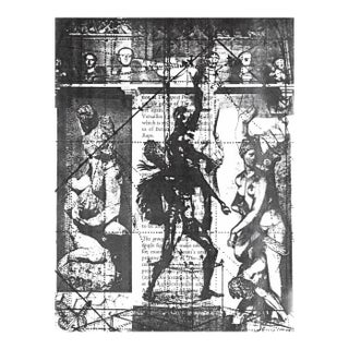 1997 Adrienne Anderson Tableau Vivant Lithograph For Sale