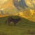 Eugenio Spreafico, Alpine View with Cows, Oil Painting on Canvas For Sale - Image 4 of 9
