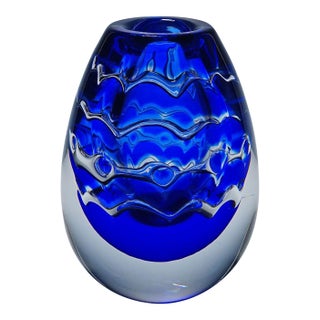 Unique Ariel Vase by Mikael Kenlind for Vase Vitreum, Sweden For Sale