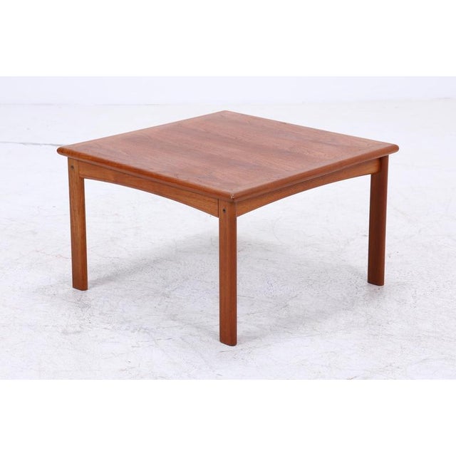 Mid-Century Danish Teak Side or Coffee Table, 1960s For Sale - Image 9 of 11