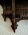 2020s Handmade Moroccan Carved Wall Shelf, Brown For Sale - Image 5 of 10