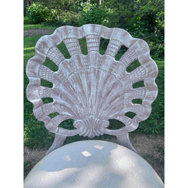 1960s Brown Jordan Shell Grotto Style Dining Chair For Sale - Image 11 of 13