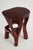 Wood Sculptural Side Table by Logniture For Sale - Image 11 of 15