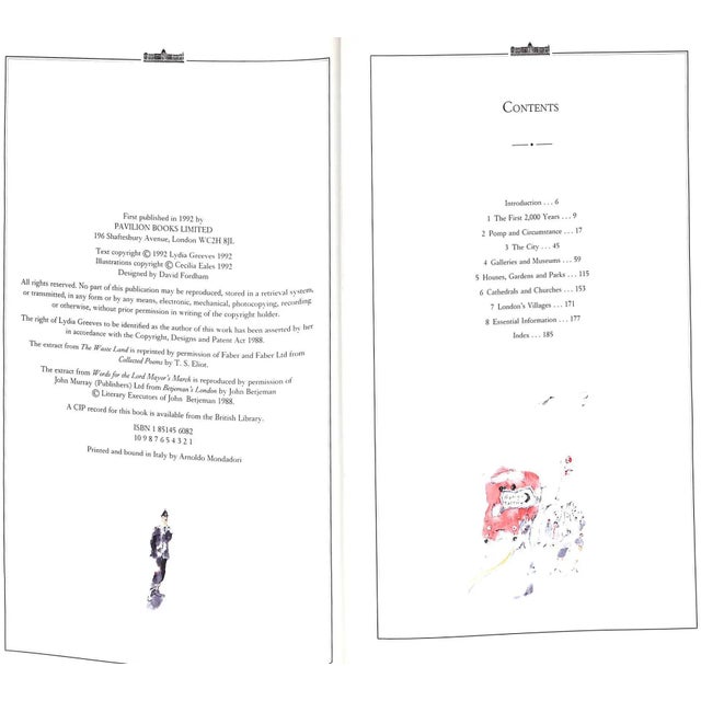 "Harrods Guide to London" 1992 Greeves, Lydia For Sale - Image 9 of 12