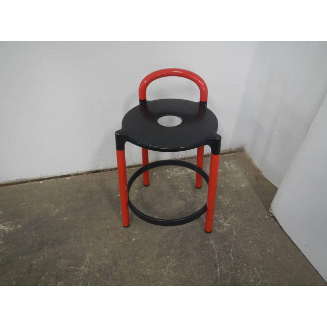 Stool by Anna Castelli Ferrieri for Kartell, 1980s For Sale - Image 12 of 12