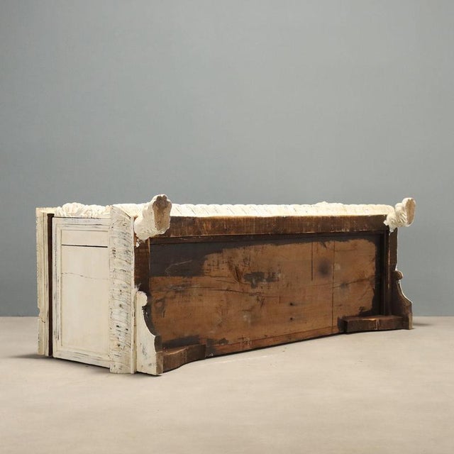 Neorenaissance Style Carved and Painted Chest For Sale - Image 14 of 15