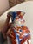 Imari Porcelain Antique Japanese Imari Baluster Vase | Hand-Painted | Meiji Period Arita Porcelain For Sale - Image 4 of 5