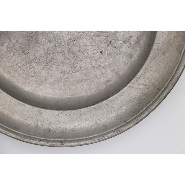 Alms Dish, Pewter, 1796 Germany For Sale - Image 6 of 12