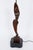 Coffee 1950s Tall Yasha Heifetz Mahogany Figural Table Lamp For Sale - Image 8 of 13