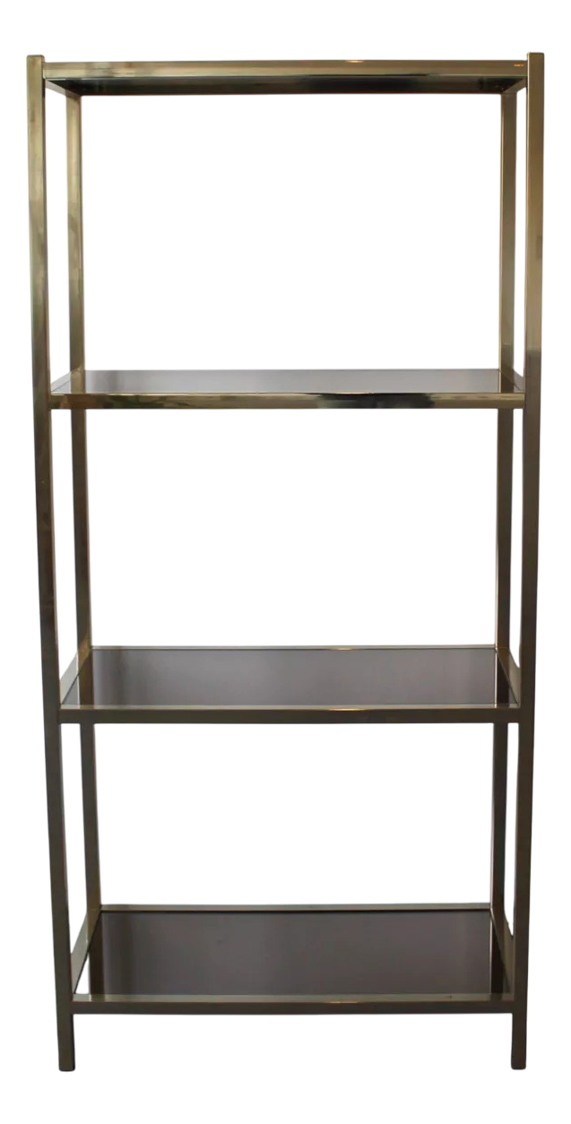 Vintage Glass Shelving | Chairish