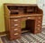 Antique American Desk with Roller Blind For Sale - Image 9 of 16