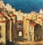 Impressionist Mid Century French Riviera - Villafranche Sur Mer Provence by G Cunningham For Sale - Image 3 of 7