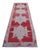 Textile 1970s Red Kurdish Herki Hand-Knotted Distressed Runner Hallway Decor For Sale - Image 7 of 13