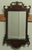 Edwardian Walnut Wall Mirror Charming walnut wall mirror This is a very attractive piece, it is carved with curls and...