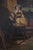Paint J. Cotton Oil on Canvas Painting of Noblemen by Fireplace - Signed For Sale - Image 7 of 11
