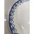 Offered is a lovely double floral swag, in rarely found blue and white. Stamped on the underside with "Furnivals Limited"...