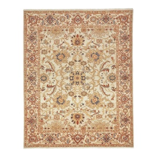 Vintage Ziegler Style Handmade Rug. 8'2"x 10'3" For Sale
