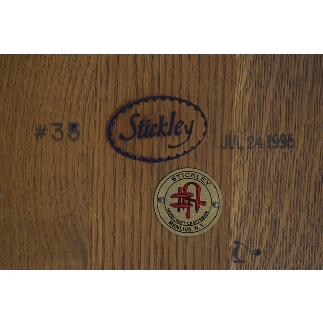 Stickley Mission Arts & Crafts Oak Coffee Table For Sale - Image 12 of 12