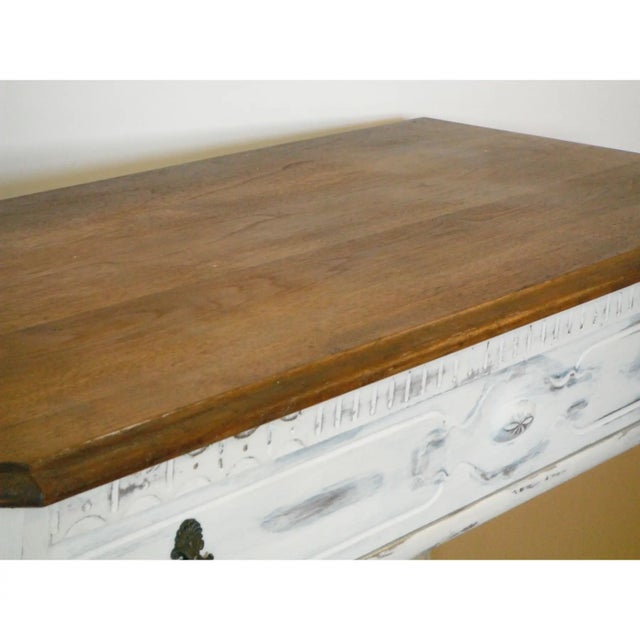 1910s Early 20th Century Gibbard Walnut Writing Desk For Sale - Image 5 of 10