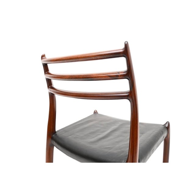 Danish Model 78 and 62 Dining Chairs by Niels Moller from J.L. Møllers, 1960s, Set of 6 For Sale - Image 17 of 18