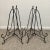 Vintage Large Wrought Iron Plate and Artwork Table Easels - Set of 4 For Sale - Image 12 of 12