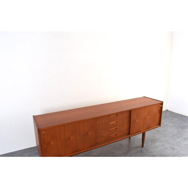 Mid-Century Modern Danish Teak Sideboard, 1960s For Sale - Image 18 of 18