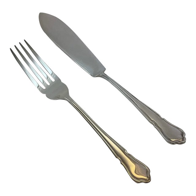 1980s Silver Fish Eaters, Du Barry - a Pair For Sale