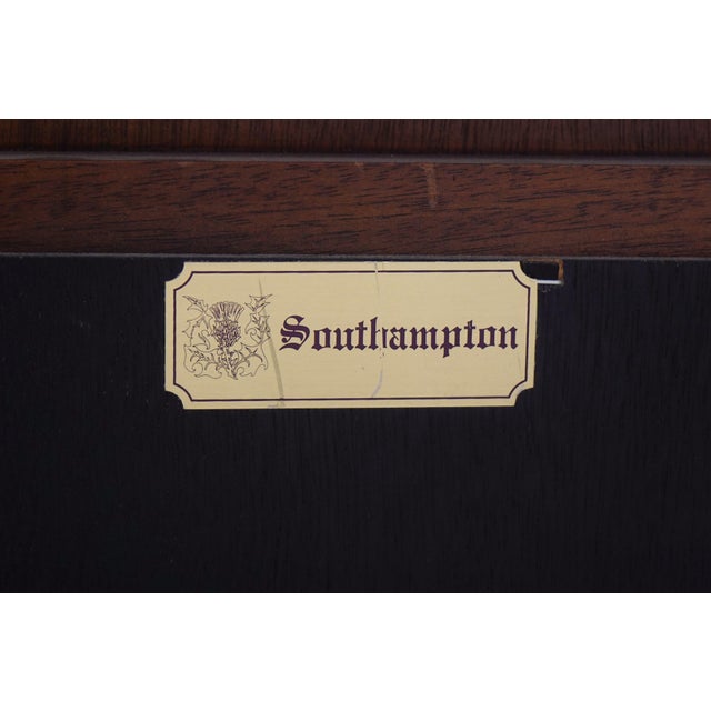 Southampton 18th C. Style Chippendale Mahogany Mirror For Sale - Image 12 of 12