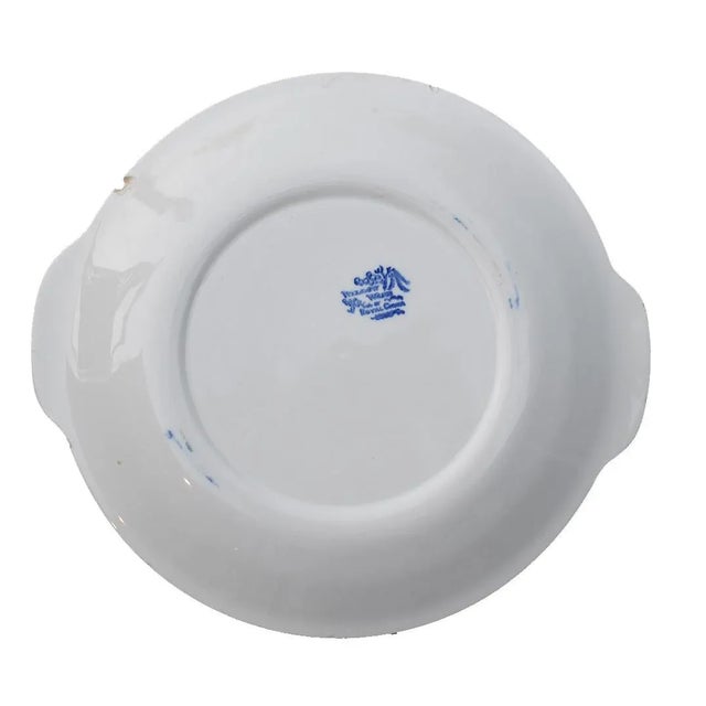 Gorgeous blue and white Willow Ware by Royal China chop plate. Great condition, however it does have one small chip on the...