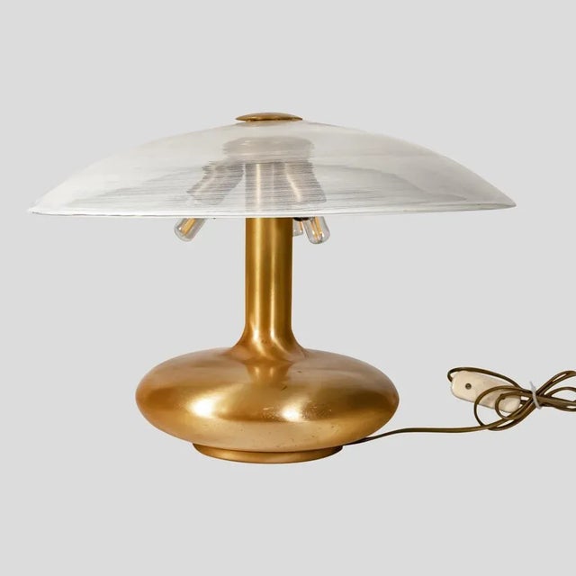 Mid-Century Modern Mid-Century Table Lamp by Paolo Venini For Sale - Image 3 of 8