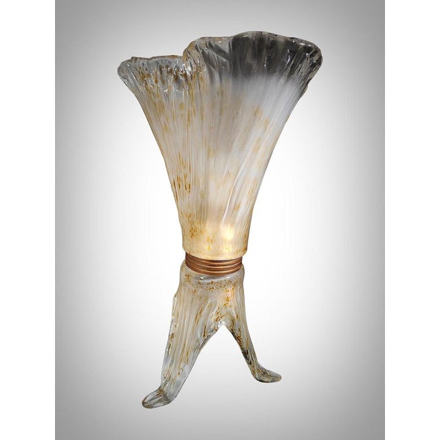 Murano Glass Table Lamps, 1970s, Set of 2 For Sale - Image 10 of 18