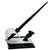 Original streamlined Art Deco fountain pen holder with a sculptural pelican paired with a sleek, curved silver-tone metal...