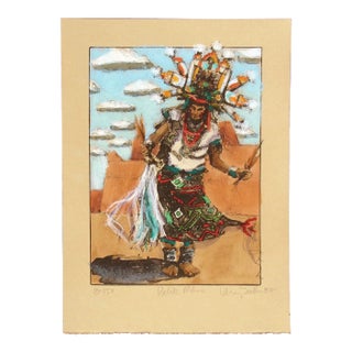 Larry Fodor "Palik Mana" Signed Numbered Lithograph Artwork For Sale